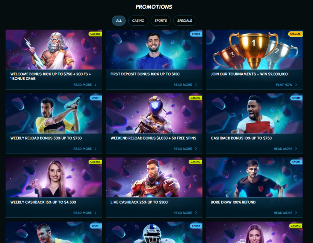 Slotexo Casino Bonuses and Promotions